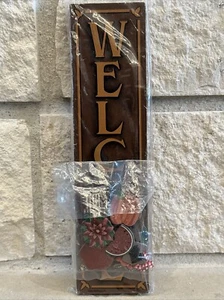 DD) Vintage Tender Heart Treasures Seasons Mini Wooden Wall Decor Sign - Imagen 1 de 2
