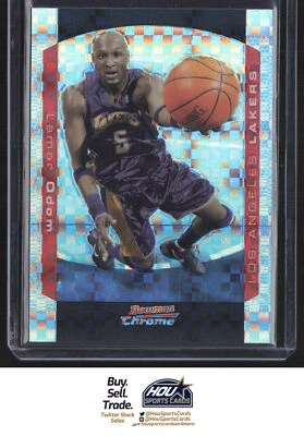 2004-05 Bowman Chrome Lamar Odom X-Fractors 73/150 #77 - Image 1 of 2
