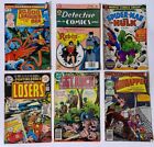 Vintage Comic Mix Lot of 6 Marvel and DC Comics
