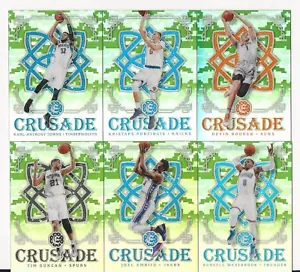 (6) 2016/17 Panini Excalibur Crusade Towns Booker Porzingis Westbrook 6 Card Lot - Picture 1 of 1