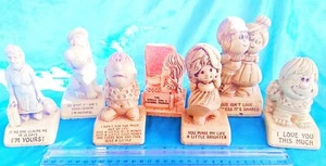 Lotto di 7 figurine vintage - Russ Wallace Berrie Co W&R anni '70 - Foto 1 di 4