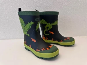 Kinder Regenstiefel Gummistiefel Gr. 31 Dinosaurier Motiv - Bild 1 von 9