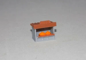 Z Scale Vegetable Stand Orange for Model Railroad Layout - Pre-Built/Assembled - Picture 1 of 4