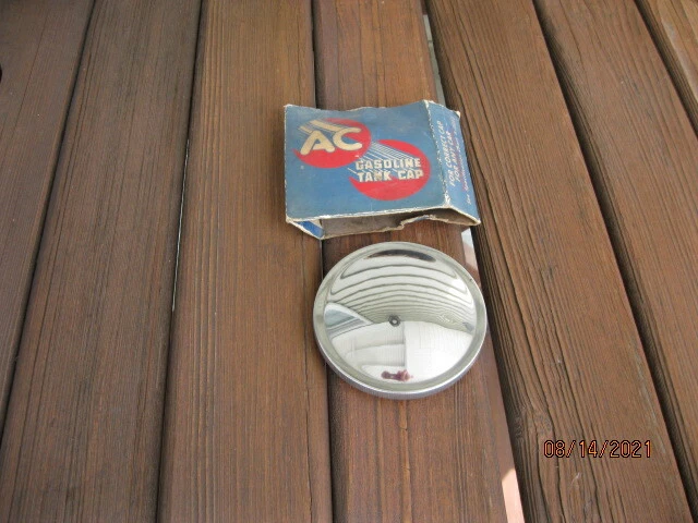 AC VINTAGE 53-54 CHRYSLER DeSOTO DODGE (CARS) PLYMOUTH GASOLINE TANK CAP NOS - Image 1 of 3