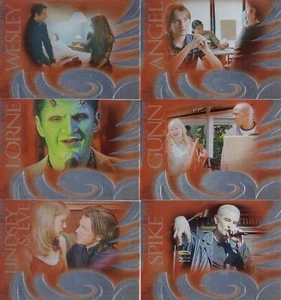 ANGEL SEASON FIVE 5 2004 INKWORKS THE LAST DAYS FOIL INSERT CARD SET LD1 TO LD6 - Picture 1 of 1