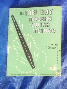 crate SHEET MUSIC BOOKLET 48 PAGES MEL BAY MODERN GUITAR METHOD.GRADE 2 - Picture 1 of 2