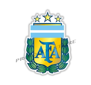 Argentina AFA 3 Stars World Cup Qatar Decal Sticker D10S Goat - Picture 1 of 3