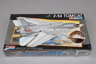 ZF397 Monogram 1/72 maquette avion 1132 F-14 TOMCAT F14 snap tite - Photo 1/4