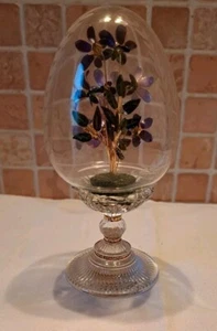 VINTAGE AUSTRIAN GLASS EGG TFM - Picture 1 of 5