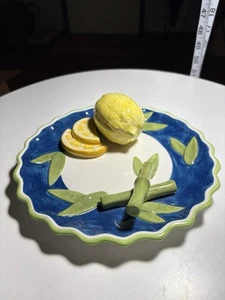 Bella Casa Decorative 3D Wall Art “ Lemon And Asparagus 7” - Picture 1 of 5