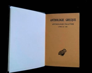 #167323 , Anthologie grecque Première partie Anthologie palatine Tome VII Livre - Bild 1 von 1