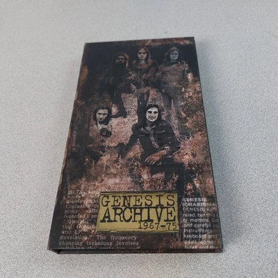 4-CD Genesis Archive 1967-75 Demos Rare Mixes 1998 US 828582 Atlantic LN READ - Image 1 of 4