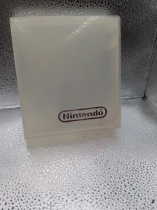 Official Nintendo NES Rental Plastic Clam Shell Game Case Vintage Clear. - Picture 1 of 2