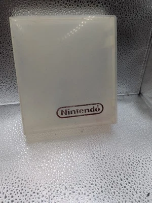 Official Nintendo NES Rental Plastic Clam Shell Game Case Vintage Clear. - Image 1 of 2