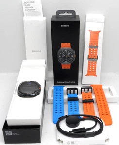 Samsung - Galaxy Watch Ultra LTE 47mm tytanowy szary (SM-L705U) granatowy pomarańczowy cib - Zdjęcie 1 z 7
