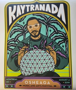 Signed and Numbered Print of Kaytranada at Osheaga Music Festival 2019 - Picture 1 of 7