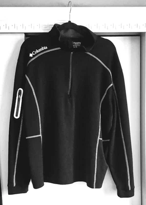 Женский пуловер Columbia рубашка для гольфа с длинными рукавами на молнии карман рукав SIze XL - Изображение 1 из 4