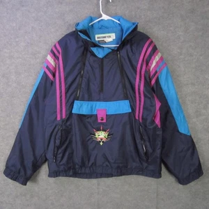 Vintage Obermeyer Jacket Mens Large Blue Powerline Thinsulate Ski Anorak 90s - Picture 1 of 10