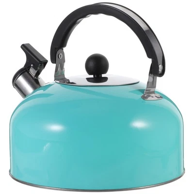  Stainless Steel Tea Kettle Stovetop Whistling Pot Pots for Boiling Water - Image 1 of 4