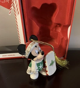 Lenox Disney 2020 Let It Snow Mickey Ornamento 3.7" - Nuevo en Caja - Imagen 1 de 5