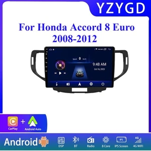 For Honda Accord 8 Euro Car Radio Multimedia Android Video Player Navigation GPS - Picture 1 of 14