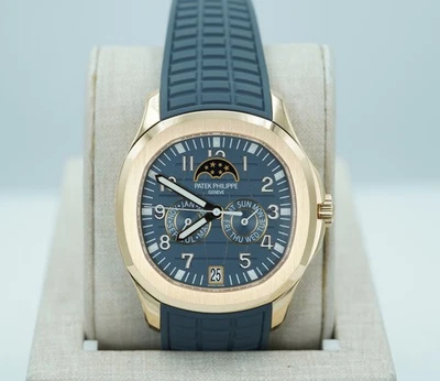 BRAND NEW Patek PHILIPPE 5261R AQUANAUT ANNUAL CALENDAR ROSE GOLD BLUE DIAL 2025 - Image 1 of 4