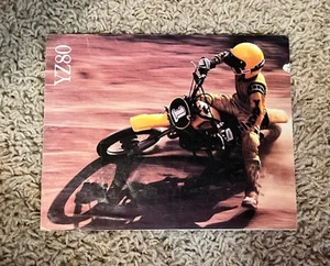 1981 Yamaha YZ80 Dirt Bike Vintage Original Motorcycle Sales Brochure - Picture 1 of 3