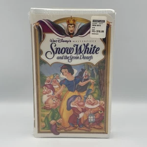 Snow White and the Seven Dwarfs (VHS, 1994) - Disney Masterpiece - Brand New - Picture 1 of 6