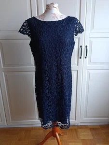 Cocktailkleid, dunkelblau, spitze, Jake's, Größe 44 - Bild 1 von 6