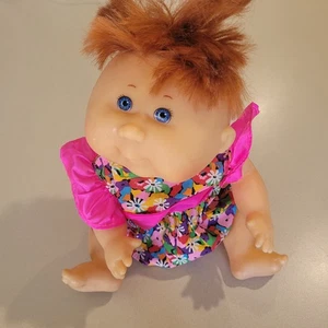 Cabbage Patch Kids 38cm Doll, Mattel 1995 Hard Body Blue Eyes - Picture 1 of 10