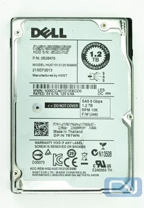 Dell T6TWN 1,2TB 6GB/s SAS 10K 64MB 2,5" HDD HGST Ultrastar HUC101212CSS600 - Bild 1 von 2