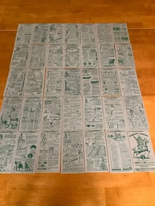 1951 NABISCO CEREAL RADIO PREMIUM STRAIGHT ARROW INDIAN SIGNS BOOK 3 CARDS 35 - Picture 1 of 5