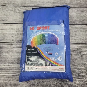 In The Breeze 62" Sport Air Foil Kite - High-Flying Fun - Picture 1 of 3