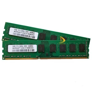 New 2x 16GB 2Rx4 PC3-12800 DDR3 1600 MHz Desktop Memory RAM Only for AMD chips - Picture 1 of 7