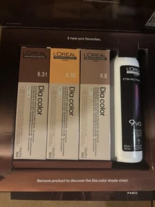 Loreal DIA COLOR Alkaline NO AMMONIA DEMI PERM Hair Color 2oz PAY 1 PRICE SHIP - Picture 1 of 1