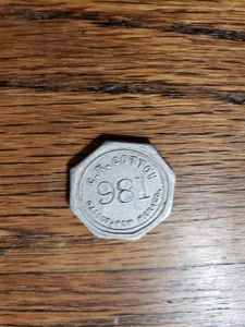 Trade Token - Navajo = CN Cotton 10 cent - Picture 1 of 2