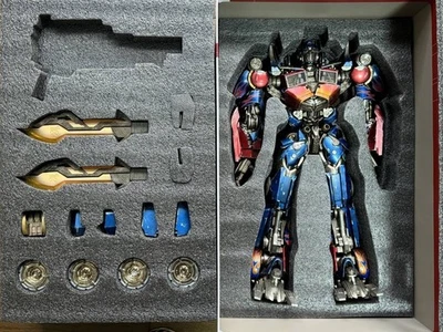 Transformers Dark of the Moon Optimus Prime 15in Figure ThreeA Japan Complete - Image 1 of 4