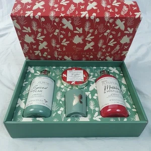 Baylis And Harding Gift Set Spiced Pear Mulberry The Fuzzy Duck Candle - Picture 1 of 12
