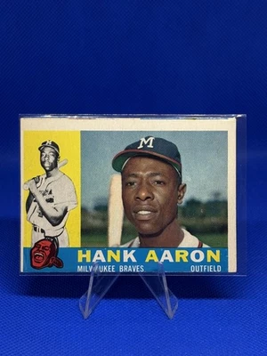 1960 Topps Hank Aaron #300  - Изображение 1 из 2