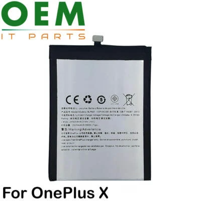 Per OnePlus X 1+X Batteria Ricambio Interno 2525mAh 3.8V BLP607 Nuova - Immagine 1 di 3