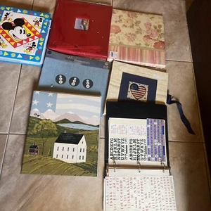 Huge Lot Sticker & Scrapbooking Embellishments (200+) Craft Room 29lbs +Albums - Picture 1 of 14
