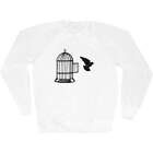 'Bird Leaving Cage' Adult Sweatshirt / Sweater / Jumper (SW021970)