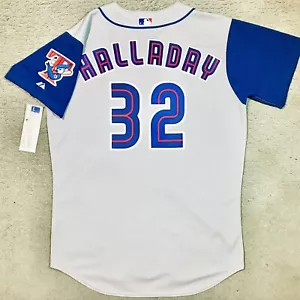 NWT Size 48 Majestic Authentic 2003 Roy Halladay Toronto Blue Jays Jersey - Picture 1 of 10