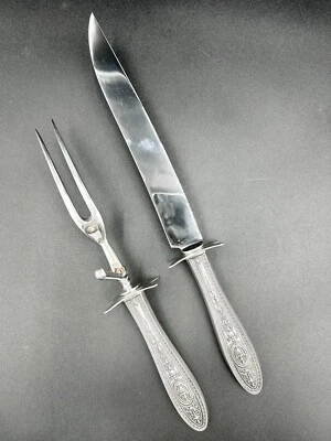 JUEGO DE 2 PIEZAS TALLADO ASADO WEDGWOOD BY INTERNATIONAL SIN MONOGRAMA Foto 1 de 4