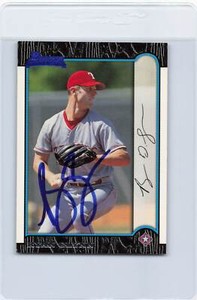 1999 Bowman #182 Ryan Glynn Rangers Signed Auto *J627