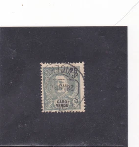 UMHANG GRÜN D. CARLOS I 25 REIS (1898-01) VARYPerf. 12 3/4 Kat. Wert 260 EUR - Bild 1 von 1