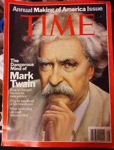 Time Magazine-Annual 'Making of America' Issue w/ Mark Twain. July 14, 2008. - Picture 1 of 5