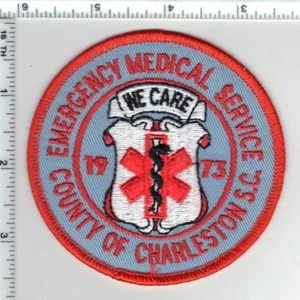 Charleston (South Carolina) Emergency Medical Services Shoulder Patch's - 1980's - Picture 1 of 1