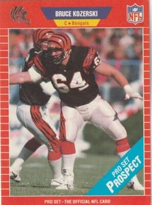 KOSTENLOSER VERSAND - NEUWERTIG - 1989 Pro Set #519 Bruce Kozerskii Bengals PLUS BONUSKARTEN - Bild 1 von 1