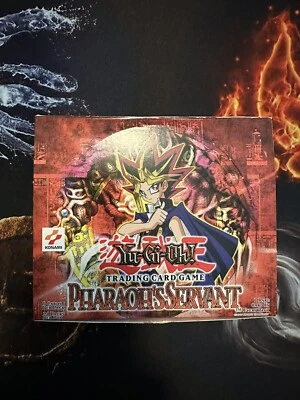 Yugioh PSV Pharaoh's Servant Unlimited 24 Booster Pack Caja - CAJA VACÍA Foto 1 de 4